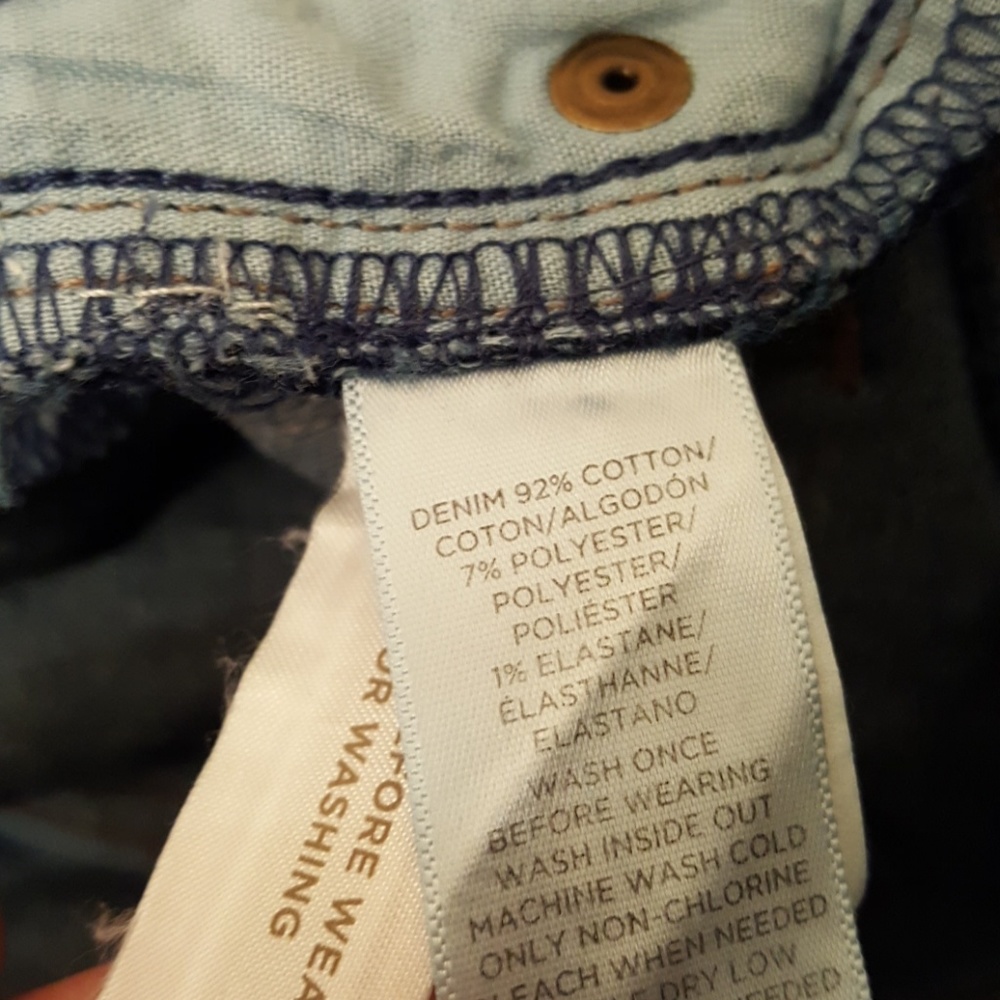 LOFT NWOT Blue Flare Style Jeans 26 / 2 - Picture 6 of 8
